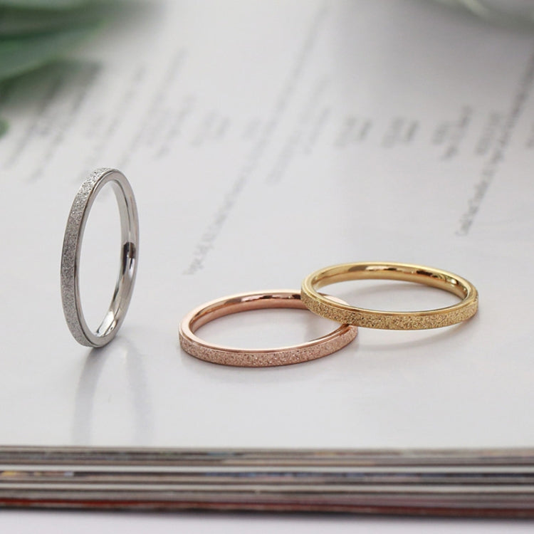 Three Lifetimes Titanium Steel Couple Rings Very Fine Frosted Ring, US Size 3, US Size 4, US Size 5, US Size 6, US Size 7, US Size 8, US Size 9, US Size 10