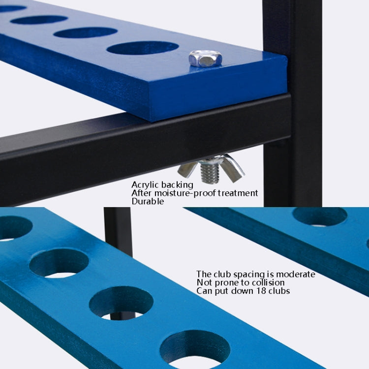 PGM Golf Club Display Stand 18-Hole Double-Layer Rack, ZJ006-1