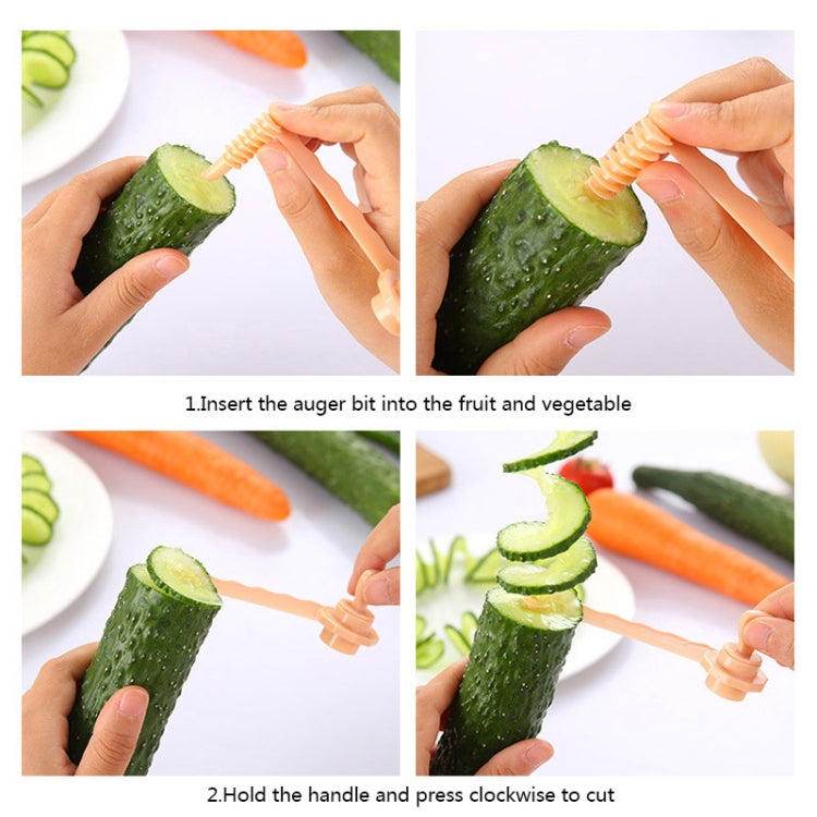 Carrot Spiral Slicer Vegetable Potato Cutter, Carrot Spiral Slicer (Green), Carrot Spiral Slicer (Blue)