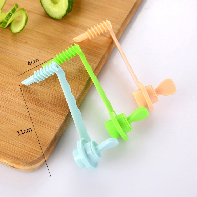 Carrot Spiral Slicer Vegetable Potato Cutter, Carrot Spiral Slicer (Green), Carrot Spiral Slicer (Blue)