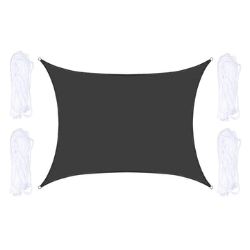 Outdoor Garden Sunshade Sail Waterproof Anti-UV Canopy, Size: 2m x 2.5m, 2m x 2.5m