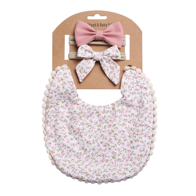 Baby Linen Cotton Printed Double-sided Saliva Towel Headband Set, DP021-1, DP021-2, DP021-3, DP021-4, DP021-5, DP021-6, DP021-7, DP021-13, DP021-9, DP021-10, DP021-11, DP021-12