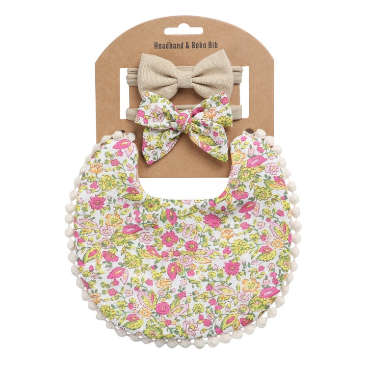 Baby Linen Cotton Printed Double-sided Saliva Towel Headband Set, DP021-1, DP021-2, DP021-3, DP021-4, DP021-5, DP021-6, DP021-7, DP021-13, DP021-9, DP021-10, DP021-11, DP021-12