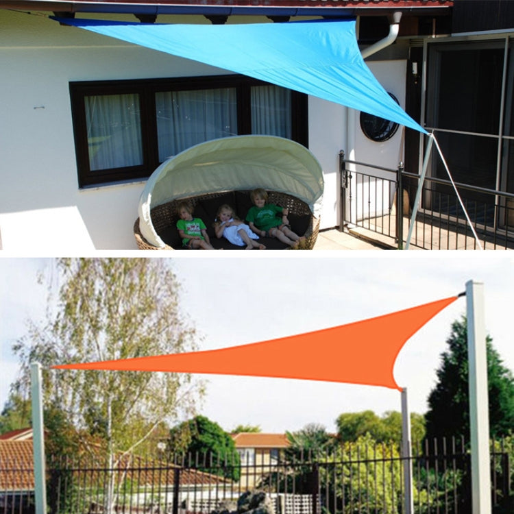 Triangle Outdoor Garden Sunshade Sail Waterproof Anti-UV Canopy, Size: 4m x 4m x 5.7m, 4m x 4m x 5.7m