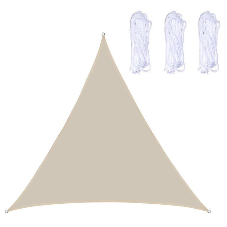 Triangle Outdoor Garden Sunshade Sail Waterproof Anti-UV Canopy, Size: 3m x 3m x 3m, 3m x 3m x 3m