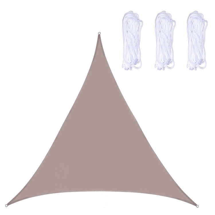 Triangle Outdoor Garden Sunshade Sail Waterproof Anti-UV Canopy, Size: 3m x 3m x 3m, 3m x 3m x 3m