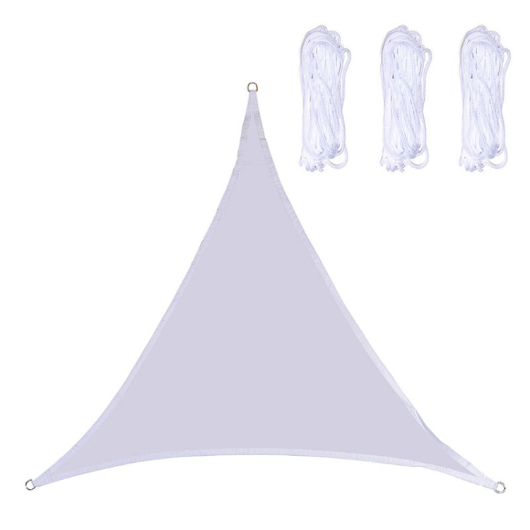 Triangle Outdoor Garden Sunshade Sail Waterproof Anti-UV Canopy, Size: 4.5m X 4.5m X 4.5m, 4.5m x 4.5m x 4.5m