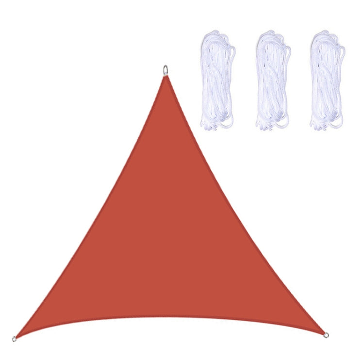 Triangle Outdoor Garden Sunshade Sail Waterproof Anti-UV Canopy, Size: 5m x 5m x 5m, 5m x 5m x 5m
