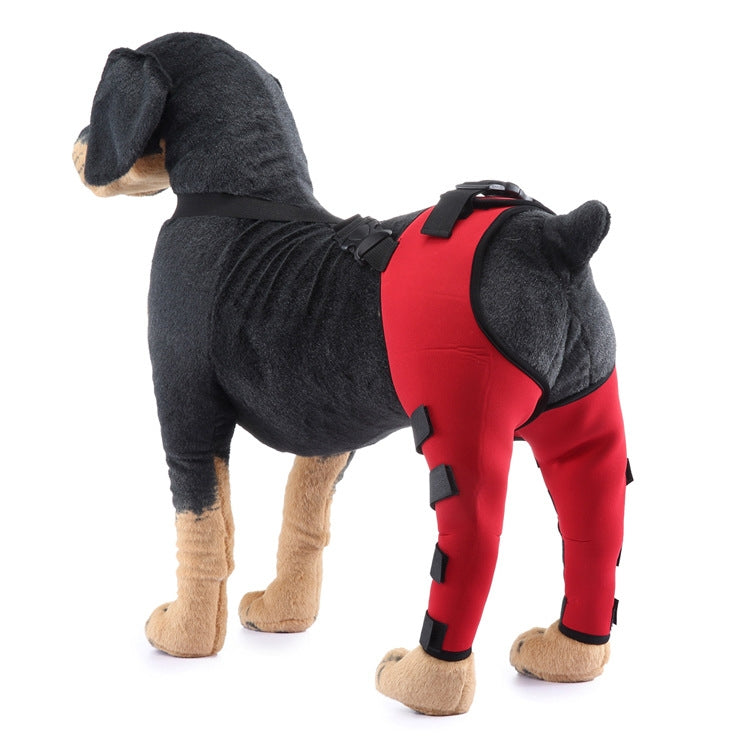 Pet Dog Leg Knee Guard Surgery Injury Protective Cover, XS, S, M