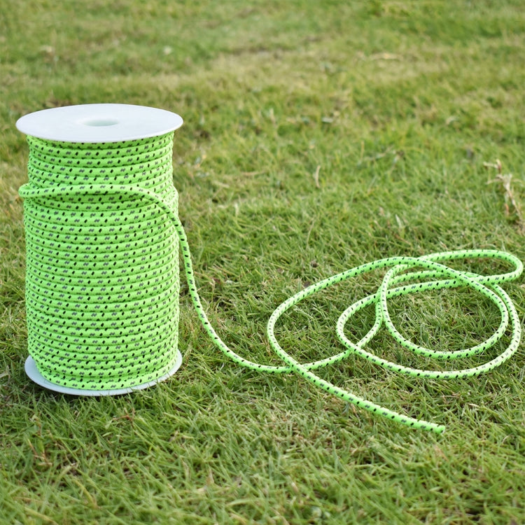 4mm Diameter 50m Luminous Tent Rope Outdoor Rescue Lashing Rope
