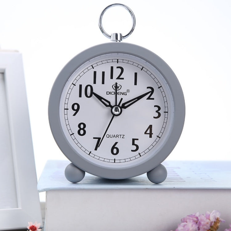Office Home Round Alarm Clock Student Watch Gift, Red, Green, Blue, Black, Pink, Grey