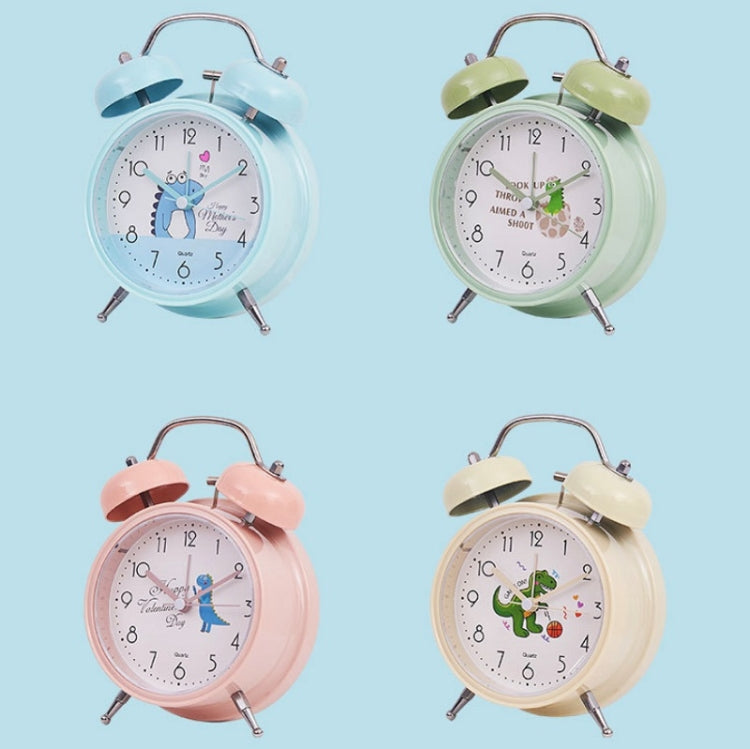 Student Cute Style Bell Alarm Clock Bedside Mute Clock With Light Specification：, Y33 3 Inch (Blue), Y33 3 Inch (Green), Y33 3 Inch (Pink), Y33 3 Inch (Beige), Y34 3 Inch (Blue), Y34 3 Inch (Green), Y34 3 Inch (Pink), Y34 3 Inch (Beige), Y35 4 Inch (Bl...