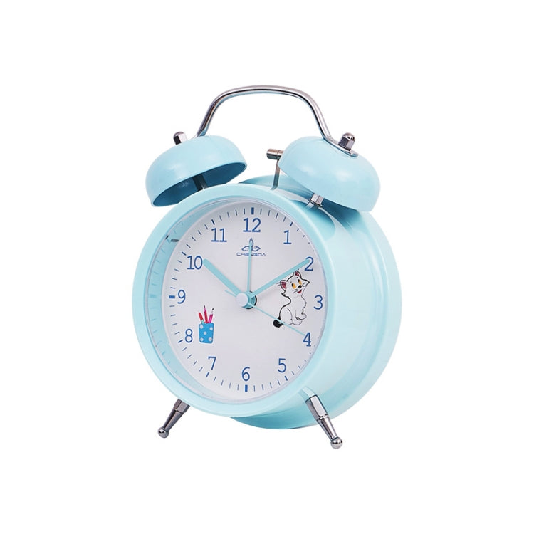 Student Cute Style Bell Alarm Clock Bedside Mute Clock With Light Specification：, Y33 3 Inch (Blue), Y33 3 Inch (Green), Y33 3 Inch (Pink), Y33 3 Inch (Beige), Y34 3 Inch (Blue), Y34 3 Inch (Green), Y34 3 Inch (Pink), Y34 3 Inch (Beige), Y35 4 Inch (Bl...