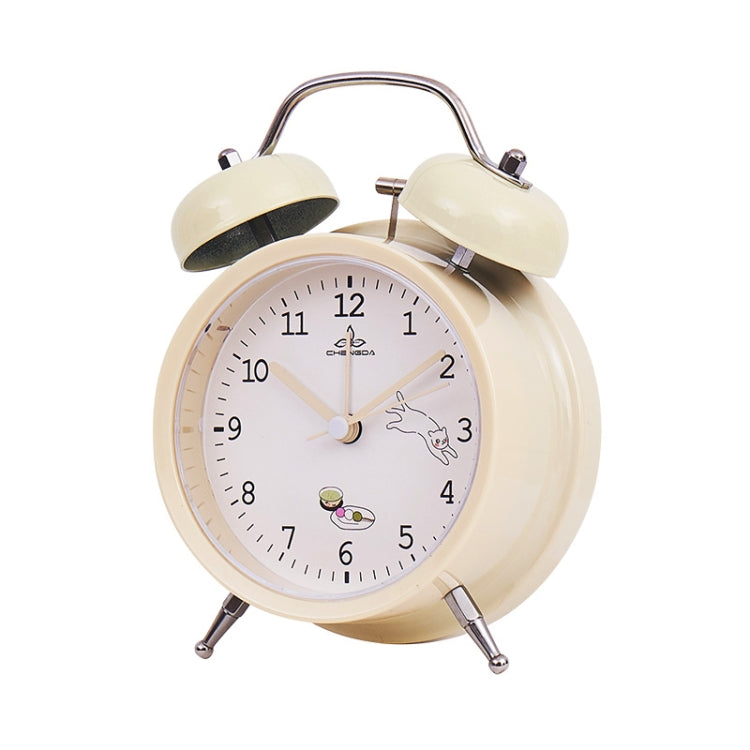 Student Cute Style Bell Alarm Clock Bedside Mute Clock With Light Specification：, Y33 3 Inch (Blue), Y33 3 Inch (Green), Y33 3 Inch (Pink), Y33 3 Inch (Beige), Y34 3 Inch (Blue), Y34 3 Inch (Green), Y34 3 Inch (Pink), Y34 3 Inch (Beige), Y35 4 Inch (Bl...