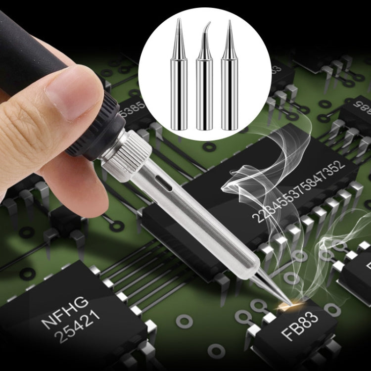 Soldering Tips 936 Soldering Station Pure Copper Soldering Iron Tips Lead-Free Soldering Iron Tips, 15 PCS / Set, 17 PCS / Set
