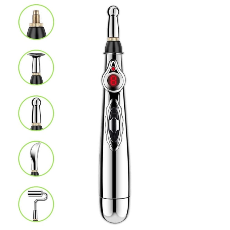 Circulating Energy Automatic Point Finding Meridian Pen Home Pain Electronic Acupuncture Pen Specifications：, 5 Head Color Boxes (Battery Model), Only Pen, 3 Head Color Box (Charging Model), 5 Head Color Box (Charging Model)
