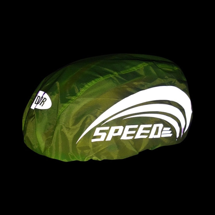 2 PCS Cycling Helmet Rain Cover Outdoor Reflective Safety Helmet Cover, Free Size