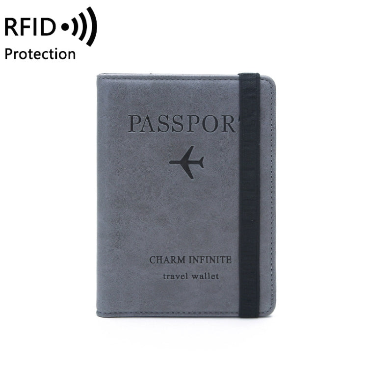 COVC1011 Travel Passport Card Bag Elastic Band Protective Case