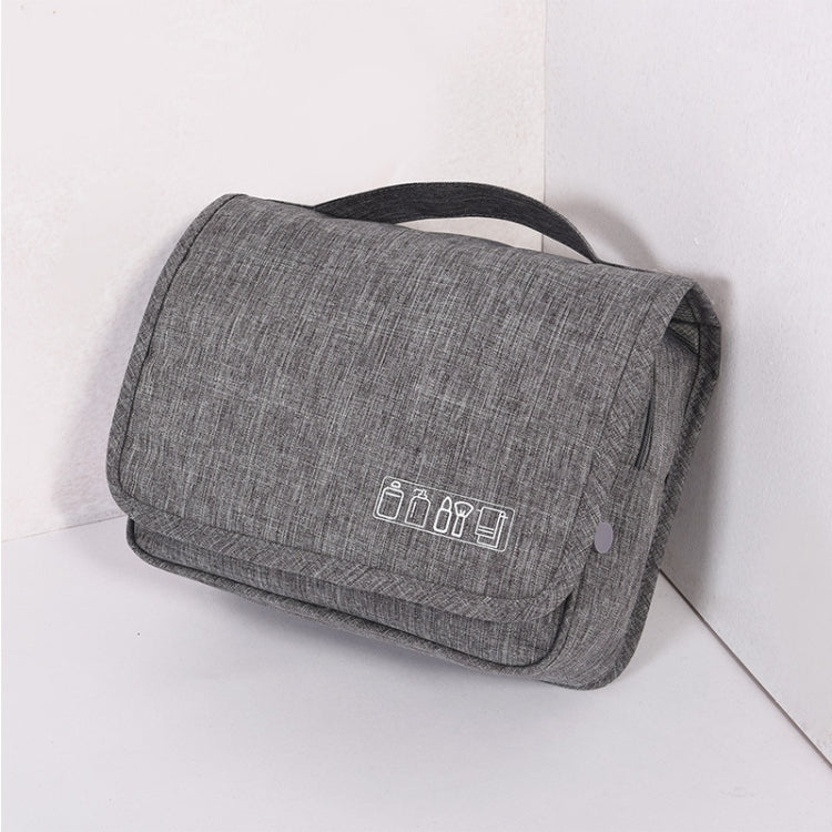 Travel Waterproof Wash Bag Portable Dust-Proof Storage Bag Hanging Cosmetic Bag, Purple, Black, Grey, Wine Red, Sky Blue, Navy