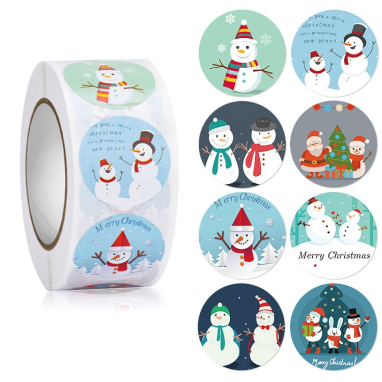 Christmas Gift Sticker Decoration Label Sealing Sticker, HA048, HA049, HA050, HA051, HA052, HA131, HA132, HA133, HA134