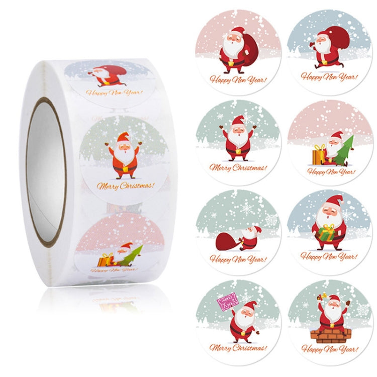 Christmas Gift Sticker Decoration Label Sealing Sticker, HA048, HA049, HA050, HA051, HA052, HA131, HA132, HA133, HA134
