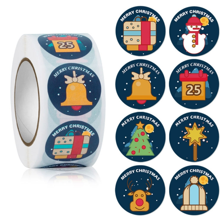 Christmas Gift Sticker Decoration Label Sealing Sticker, HA048, HA049, HA050, HA051, HA052, HA131, HA132, HA133, HA134