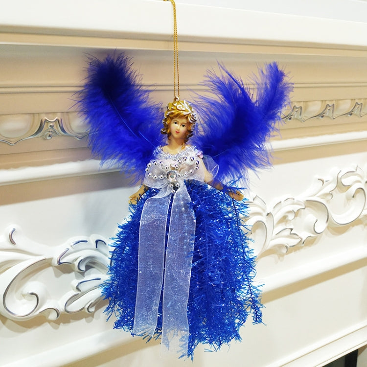 Christmas Tree Angel Girl Decorations Closet Decoration Small Pendant, Red, Blue, Silver, Gold, Pink