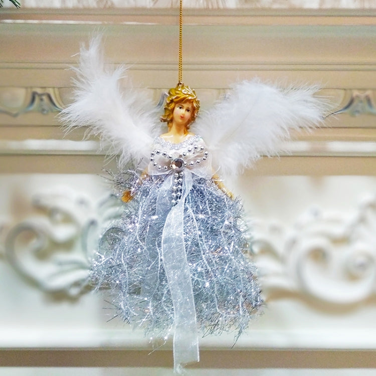 Christmas Tree Angel Girl Decorations Closet Decoration Small Pendant, Red, Blue, Silver, Gold, Pink