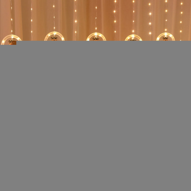 Christmas Decoration Lights USB Ring Doll 10 in 1 String Lights, Reindeer, Santa Claus, Christmas Tree, Snowman