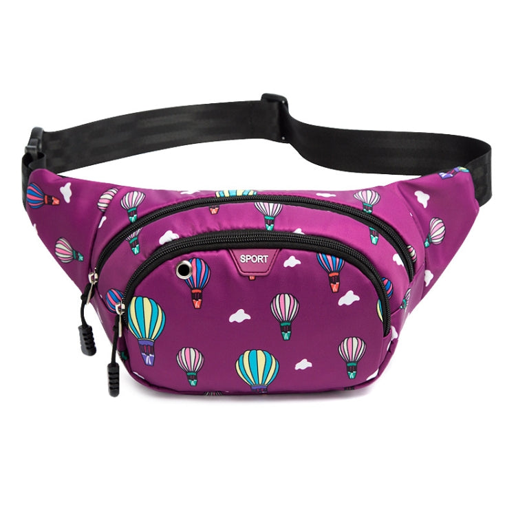 Ladies Sports Running Waist Bag Outdoor Leisure Cashier Wallet, 10 inch