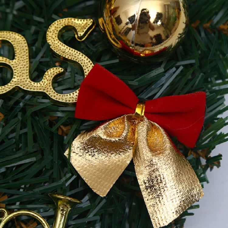 Christmas Decoration Wreath Garland Rattan Door Hanging, Red Flower, Double Clock, Chain, Gold, Double Bell Gift Pack, Big Branch, Old Man, Big Branch, Snowman, Bulls, Swan, Lemon, Cotton