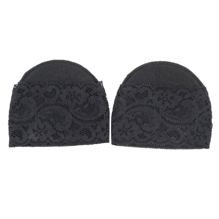 5 Pairs Invisible And Comfortable Sponge Thickened Half Pad Sweat-Absorbent And Breathable Forefoot Pad, Two Toe Skin, Two Toe Black, Wrap Head Skin, Wrap Head Black, Fish Mouth Skin, Fish Mouth Black, Flower Skin, Flower Black, People Skin, People Bla...