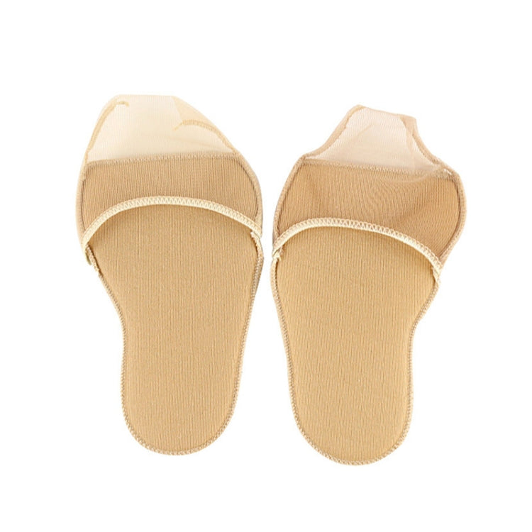 5 Pairs Invisible And Comfortable Sponge Thickened Half Pad Sweat-Absorbent And Breathable Forefoot Pad, Two Toe Skin, Two Toe Black, Wrap Head Skin, Wrap Head Black, Fish Mouth Skin, Fish Mouth Black, Flower Skin, Flower Black, People Skin, People Bla...