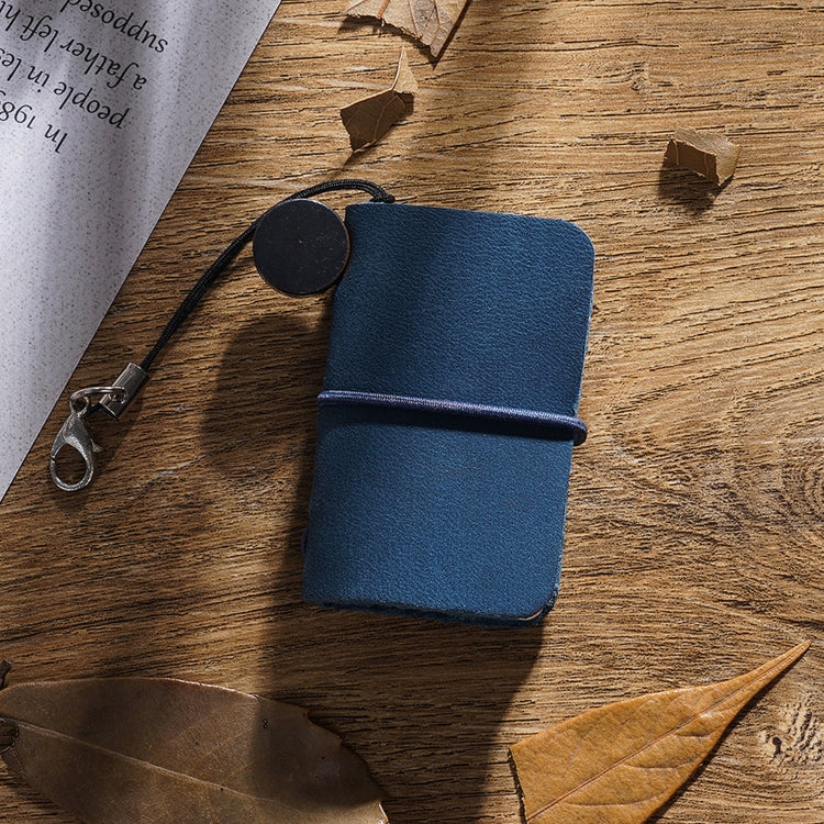 Ultra-Small Mini TN Hand Account Book Leather Notebook Portable Travel Diary, Crazy Horse Skin Black, Crazy Horse Skin Brown, Crazy Horse Skin Coffee, Crazy Horse Skin Ink Green, Crazy Horse Skin Wine Red, Crazy Horse Skin Blue, Crazy Horse Skin Purple...