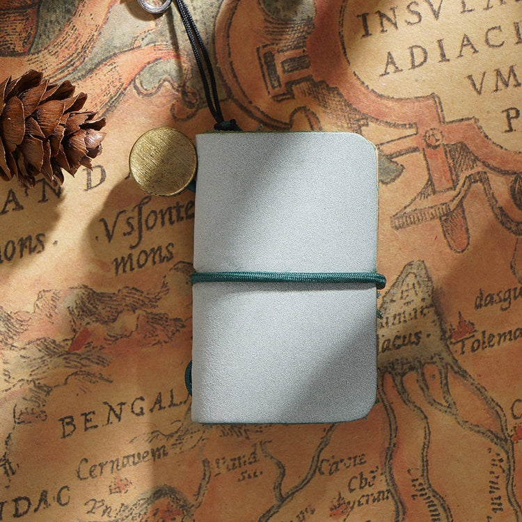 Ultra-Small Mini TN Hand Account Book Leather Notebook Portable Travel Diary, Crazy Horse Skin Black, Crazy Horse Skin Brown, Crazy Horse Skin Coffee, Crazy Horse Skin Ink Green, Crazy Horse Skin Wine Red, Crazy Horse Skin Blue, Crazy Horse Skin Purple...