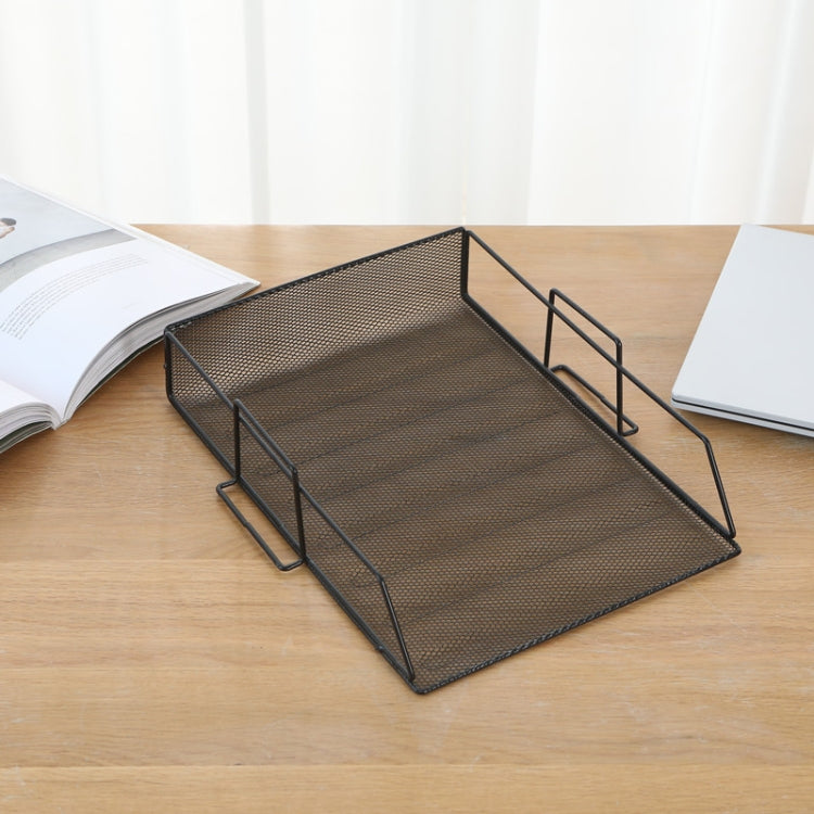 Net-Shaped File Rack Data Storage Frame Storage Rack Metal File Management Rack,Style:, Two-layer, Three-layer, Four-layer, Horizontal Single Layer, Vertical Single Layer
