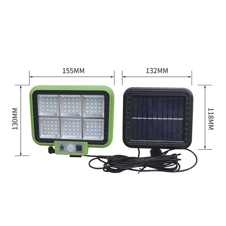 Outdoor Waterproof Solar Split Type Wall Light Human Induction Garden Corridor Household Street Light, 6 x 16 LED, 8 x 12 LED, 12 x 9 LED, 105 LED, 6 x 25 COB, 8 x 20 COB, 12 x 12 COB, 6 x 36 LED, 9 x 18 LED, 12 x 16 LED, 199 LED, 6 x 49 COB, 9 x 28 CO...