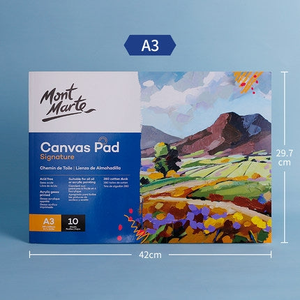 10 Sheet/pack Oil Acrylic Painting Canvas Pad Paper Book Painting Canvas Paper