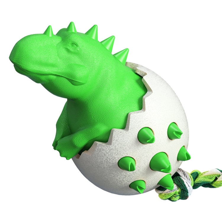 Dinosaur Egg Dog Molar Stick Resistant To Biting Dog Toothbrush Pet Supplies, Brown, Lake Blue, Orange, Green, Yellow