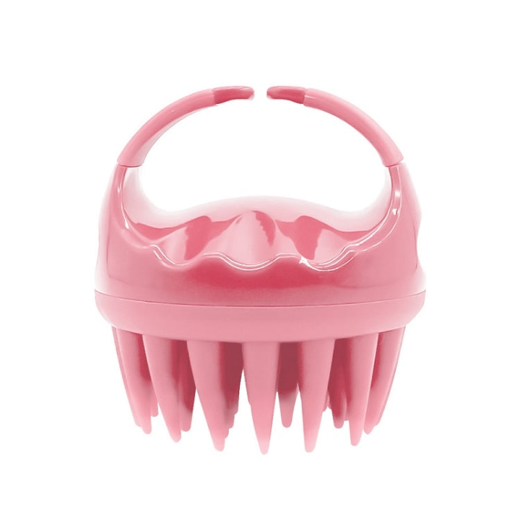 Round Hair Washing Brush Silicone Wet & Dry Multipurpose Massage Brush, Pink, Purple, Green, Black, Blue, Red, Yellow, Grey