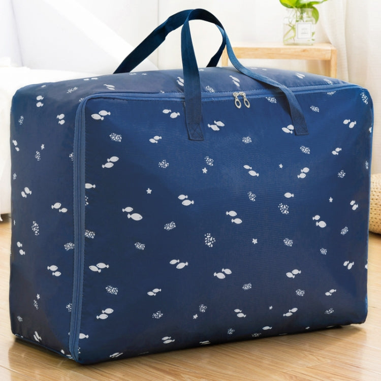 Oxford Cloth Quilt Moisture-Proof & Waterproof Storage Bag Zipper Portable Moving Luggage Bag, 55x33x20cm, 58x38x22cm, 60x50x25cm