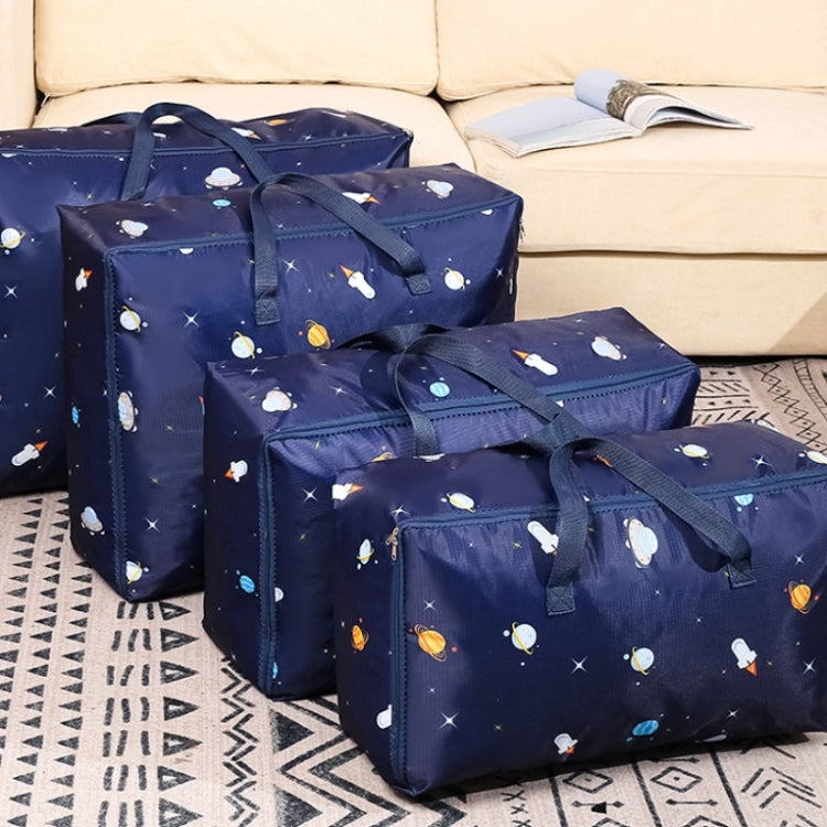 Oxford Cloth Quilt Moisture-Proof & Waterproof Storage Bag Zipper Portable Moving Luggage Bag, 55x33x20cm, 58x38x22cm, 60x50x25cm