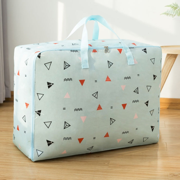 Oxford Cloth Quilt Moisture-Proof & Waterproof Storage Bag Zipper Portable Moving Luggage Bag, 55x33x20cm, 58x38x22cm, 60x50x25cm