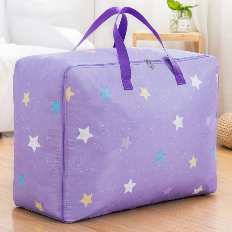 Oxford Cloth Quilt Moisture-Proof & Waterproof Storage Bag Zipper Portable Moving Luggage Bag, 55x33x20cm, 58x38x22cm, 60x50x25cm