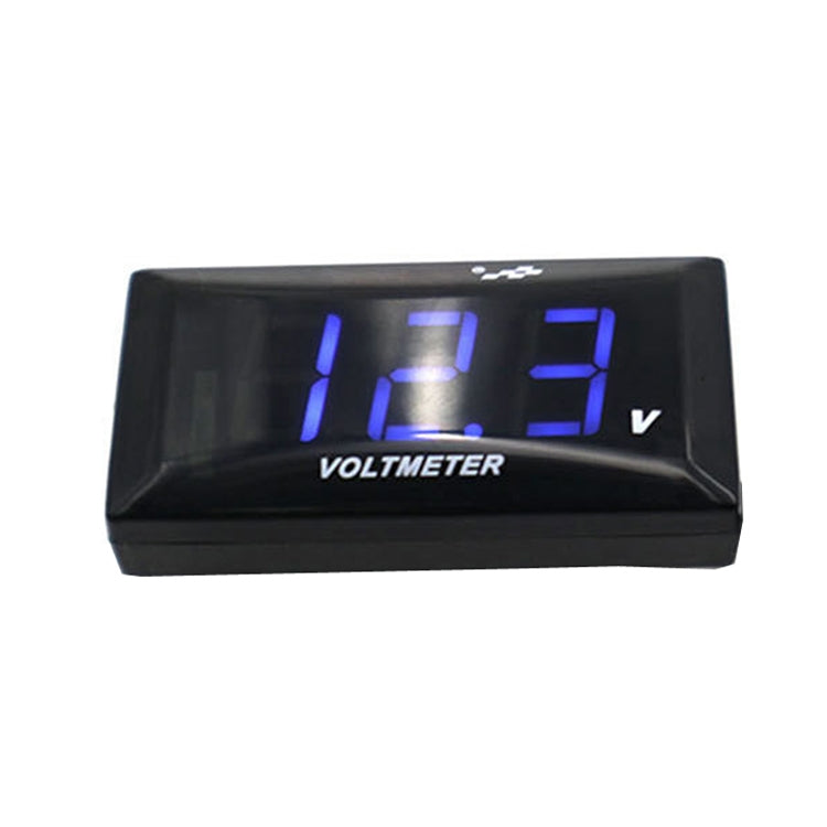 12-150V Motorcycle LCD Display Voltage, White Light, Red Light, Blue Light, Green Light