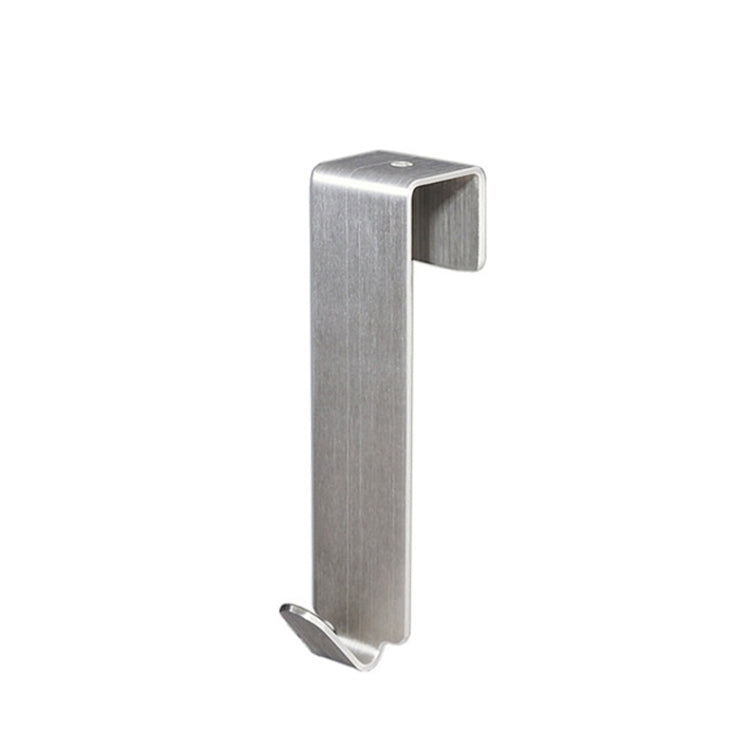 Stainless Steel Door Hook Cabinet Bedroom Door Hook, Style:, Short Stainless Steel Color, Short Black, Long Stainless Steel Color, Long Black