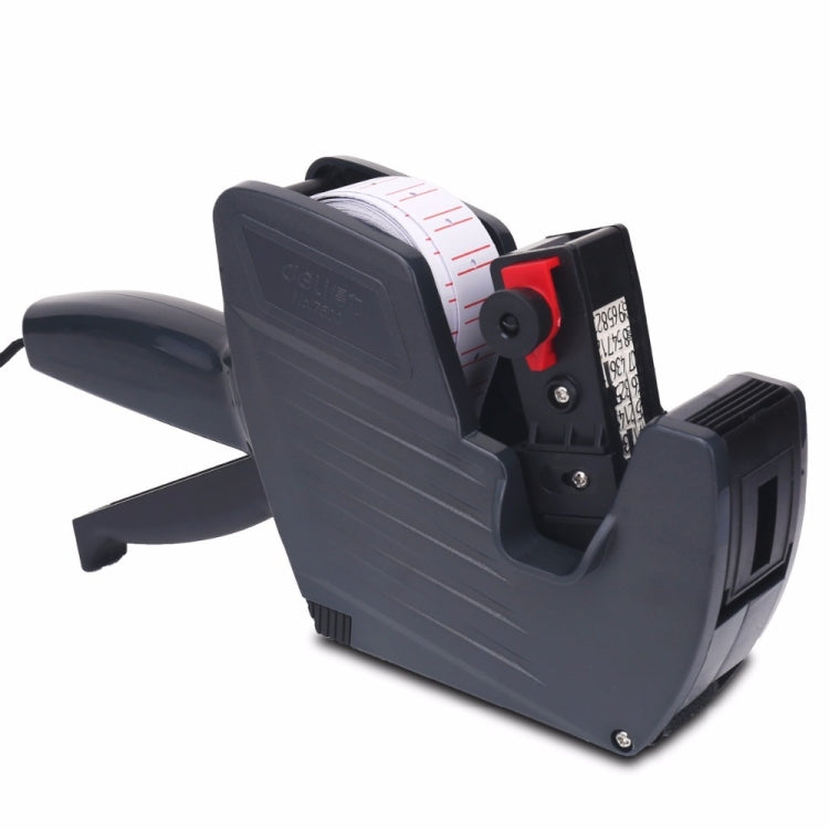 Deli 7500 Date Batch Number Handheld Label Printer, With 2 Ink Wheel +1 Roll Price Tag
