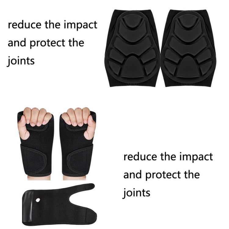 Skating Hip Protector Hockey Pants Ski Sports Protective Gear, Style:, Black Hip Protector, Aluminum Strap Bracer, Straps Knee Protector, Syringe Knee Protector, Syringe Elbow Protector