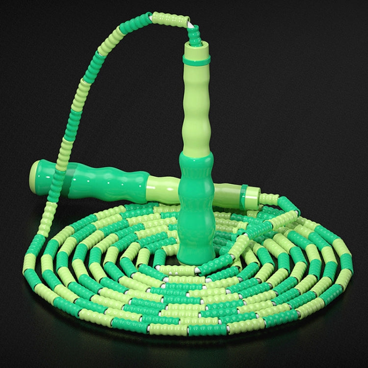 2 PCS 2.8m Children Bamboo Joint Skipping Rope, Style:, Soft Beads Pink, Soft Beads Blue, Soft Beads Purple, Soft Beads Green