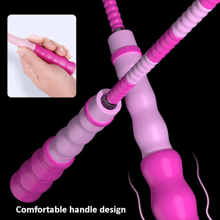 2 PCS 2.8m Children Bamboo Joint Skipping Rope, Style:, Soft Beads Pink, Soft Beads Blue, Soft Beads Purple, Soft Beads Green
